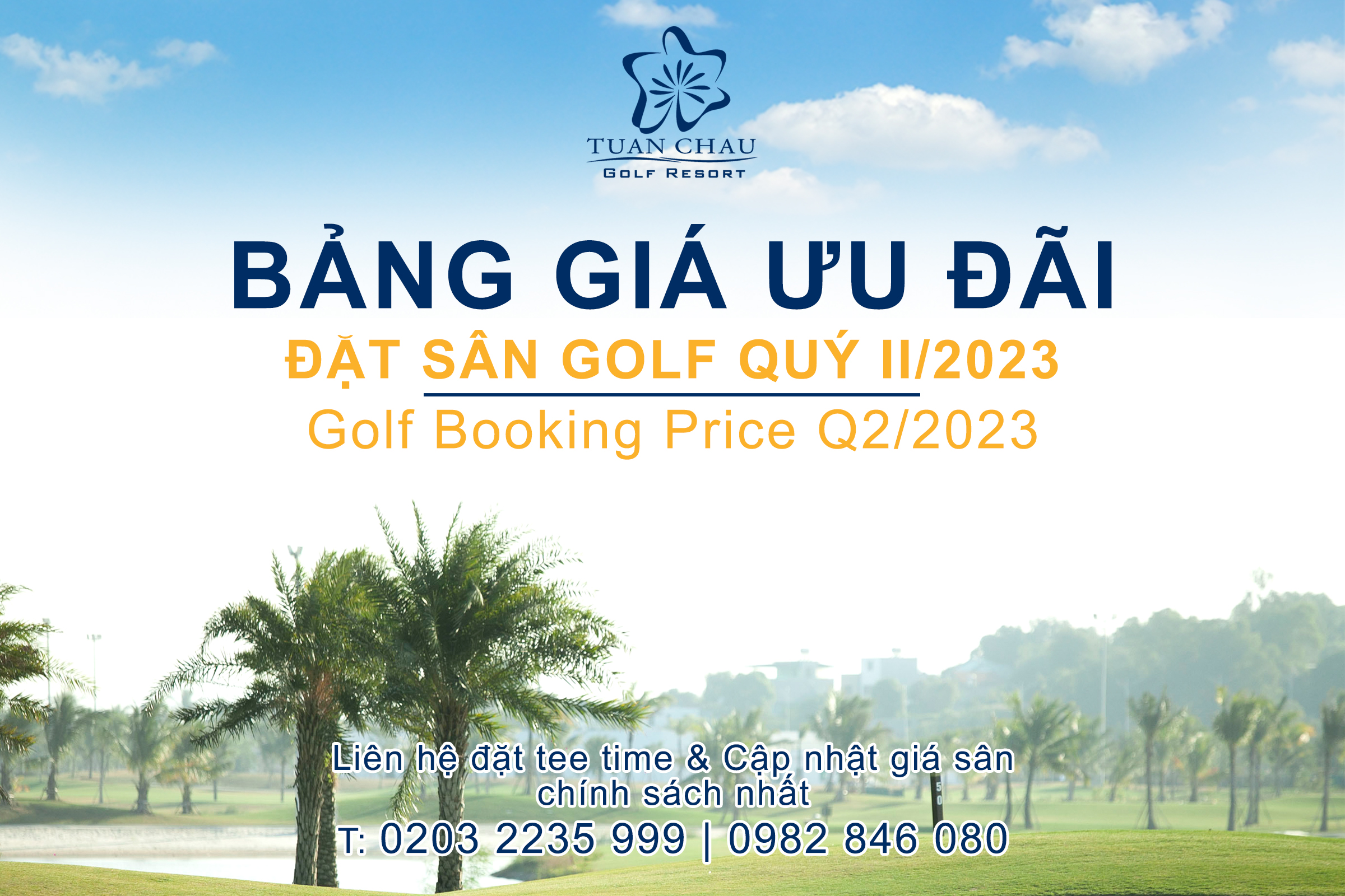 GIÁ GOLF ƯU ĐÃI QUÝ II/2023: CHÀO HÈ CỰC CHẤT - KHUYẾN MẠI NGÂY NGẤT
